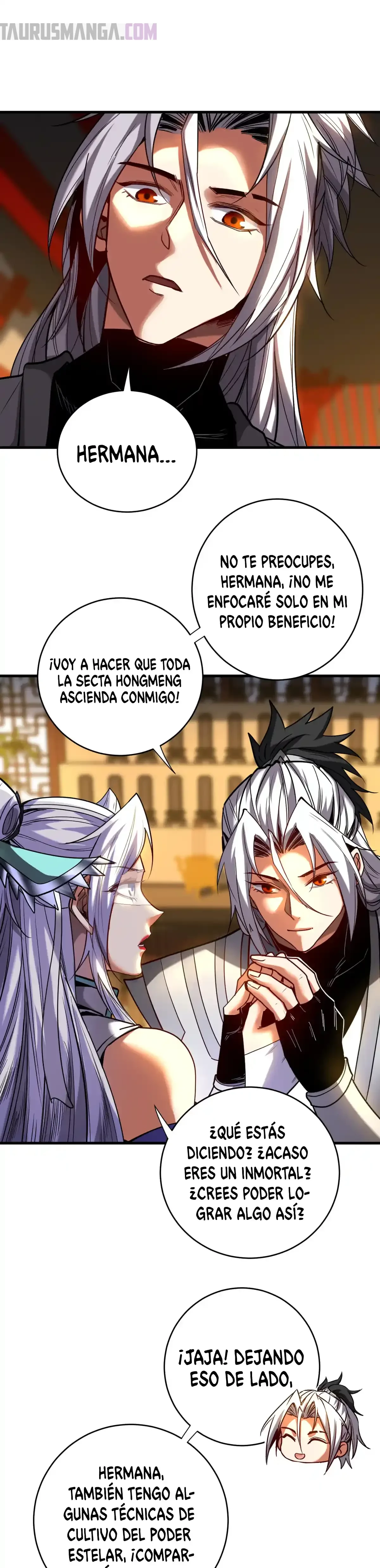 Mientras mis discípulas se matan, yo me relajo! > Capitulo 129 > Page 111